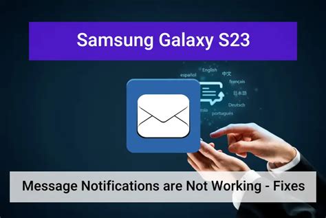 How To Fix Samsung S Message Notifications Not Working