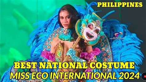 PHILIPPINES WINS THE BEST NATIONAL COSTUME MISS ECO INTERNATIONAL 2024