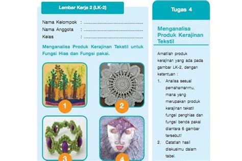 Kumpulan Latihan Soal PTS Prakarya Semester Ganjil Kelas 9 SMP MTs K 13