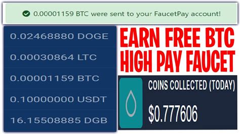 Earn Free Bitcoin Faucet Highest Paying Bitcoin Faucet Instant