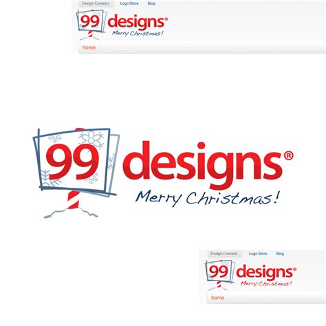 99 Designs - Xmas Logo Contest by LEDPOISON on DeviantArt