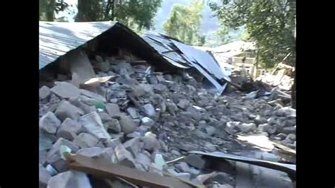 Pakistan Azad Kashmir 2005 Earthquake Devastation And Relief Camp YouTube