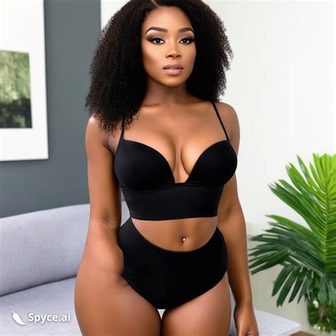 AI Images Of Draw Ultra HD Ebony Women Oiled Body Nude Big Tits Sucking Big White Dick