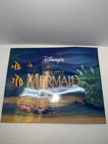 New Disney S The Little Mermaid Exclusive Lithograph Portfolio Set Of 4 Sealed 4576730456