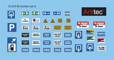 Dutch Signs Set A Artitecshop
