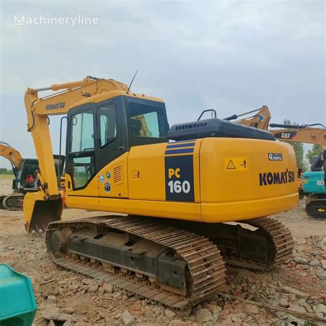 Koparka gąsienicowa KOMATSU PC160 7 na sprzedaż Chiny Shanghai JT30135