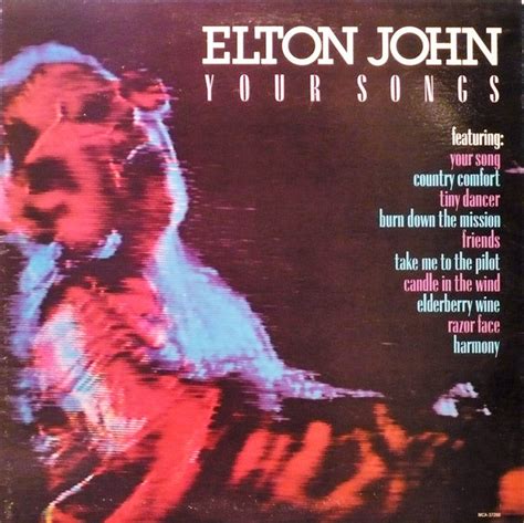 Elton John Your Songs Vinyl Discogs