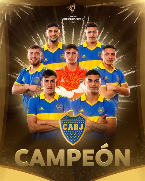 Conmebol Libertadores Sub 20 On Twitter 🔵🟡🔵 ¡boca Campeón 🔥