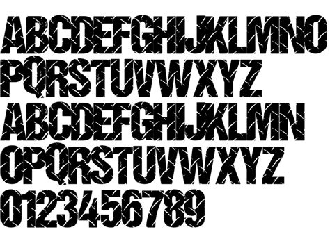 UK Number Plate Font in truetype .ttf opentype .otf format free and ...