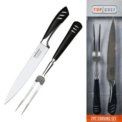 Top Chef Stainless Steel Carving Set 2 Pieces 2pcs Kroger