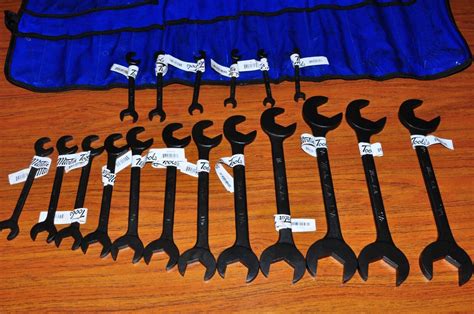 Martin 18 Pcs Hydraulic Wrench Set Angle Opening Polish 1132 1 12 Bob18k Ebay