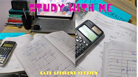 Study With Me 📚📔📕 Gate Aspirant Edition 🕐 Youtube