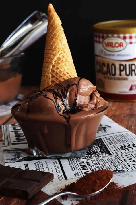 Helado De Chocolate Casero Mira Que Fácil Es Esta Receta