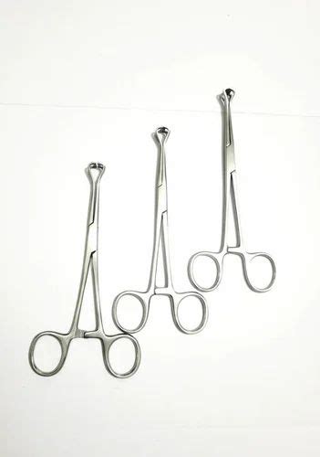 Stainless Steel Babcock Forcep Inch Pack Of Narayan Surgical At