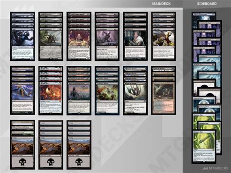 Modern Mono Black Necro Deck By Mitchell Molendijk MTG DECKS