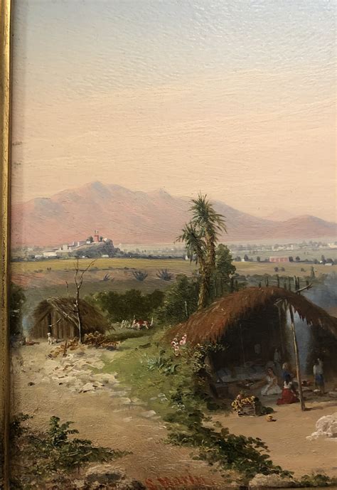 Conrad Wise Chapman 1842 1910 Valle De Mexico From Hacienda Morales
