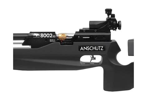 Anschutz 8002 S2 Black Wood Pre Charged Pneumatic Air Rifle Airgun