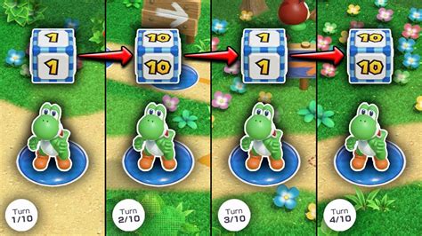 Dice Roll Alternates Between 1 And 10 In Mario Party Superstars Youtube