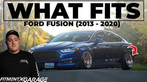 What Wheels Fit A Ford Fusion 2013 2020 Youtube