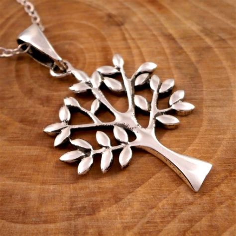 Sterling Silver Tree Of Life Necklace Silver Willow Jewellery