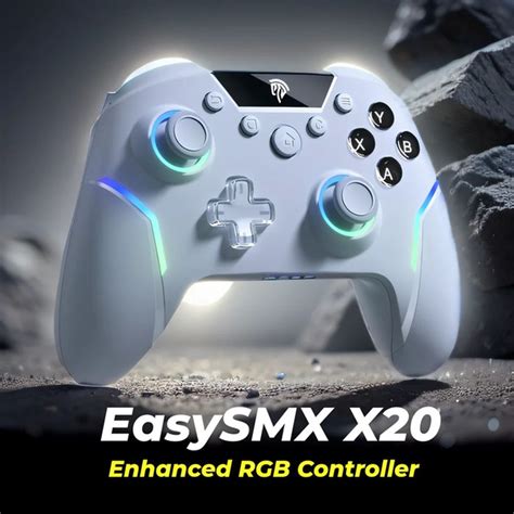 EasySMX X20 Беспроводная игровая ручка Механический игровой контроллер ...