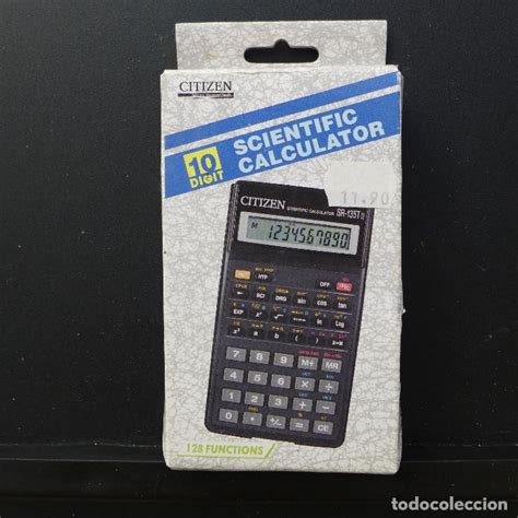 calculadora cientifica citizen sr-135tii nueva - Comprar Artículos de ...