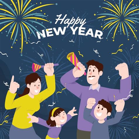 Celebrating New Year Clipart Pictures