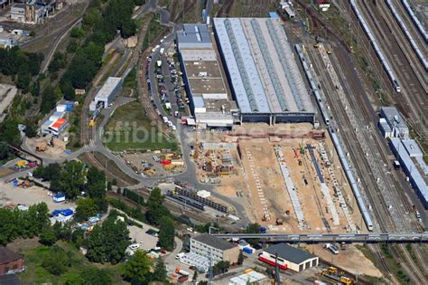 Luftaufnahme Berlin Sanierung Eines Geb Udekomplexes Des Ice Werk