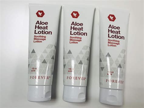 Forever Living Aloe Heat Lotion Soothing Massage Lotion Ml X Pack