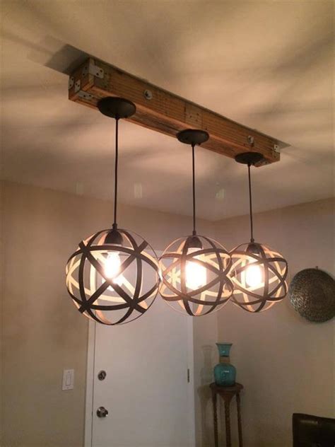 DIY Pallet And Mason Jar Light Fixture 101 Pallets