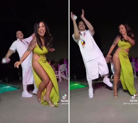 Tiktoker Slammed For Classless Dance With Married Star Half Naked