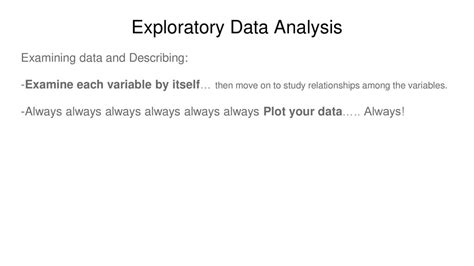 Exploratory Data Analysis Ppt Download