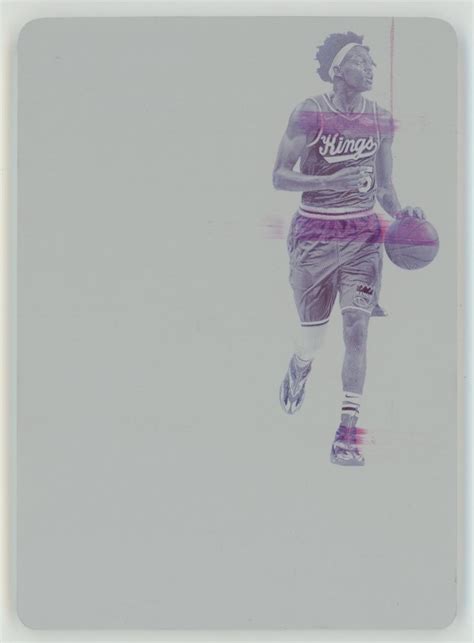 Of De Aaron Fox Panini Flawless Logoman Autographs Magenta