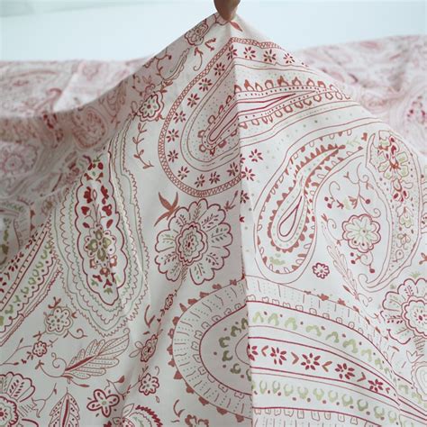 Cm Cm Retro Jurk Stof Paisley Natuurlijke Grandado