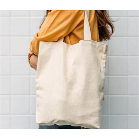 10 Sacola bolsa ecobag 30x40cm 100 algodão cru lisa Shopee Brasil