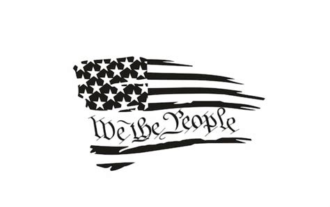 We the People Svg We the People American Flag Svg 2nd - Etsy