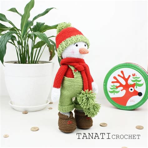 Snowman amigurumi pattern - Amigurumi.com