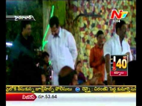 Hyderabad Ex Mayor Krishna Reddy Dance In Private Function YouTube