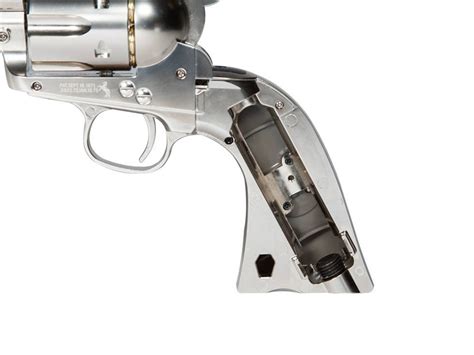 Colt Peacemaker Co2 Pellet Revolver Nickel