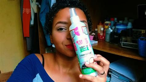 Testei Spray Água De Coco Da Salon Line Youtube