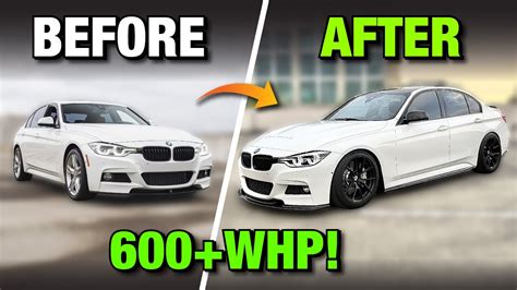 BUILDING A BMW F30 340i IN 10 MINUTES YouTube