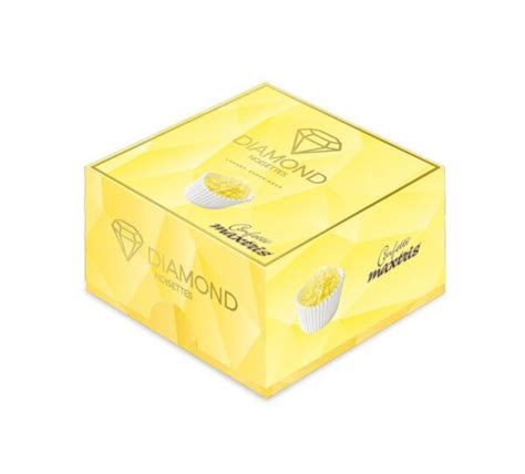 Vassoio Confetti Maxtris Diamond Noisettes Giallo 500 Gr Con Pirottino