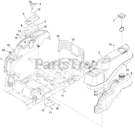 Exmark QTE691KA501 Exmark 50 Quest E Series Zero Turn Mower