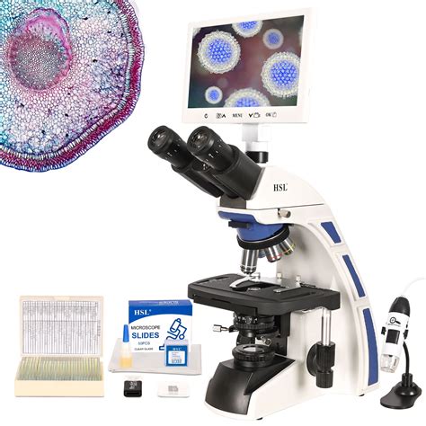 Snapklik Hsl Trinocular Compound Microscope For Adults