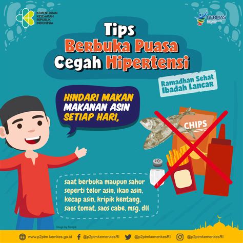 Apa Saja Tips Berbuka Puasa Cegah Hipertensi Penyakit Tidak Menular