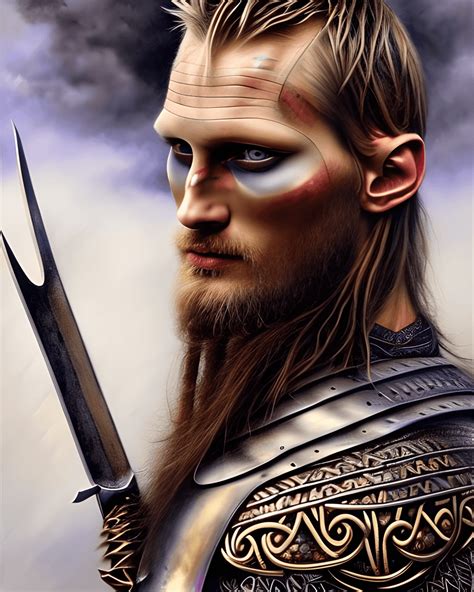 Handsome Viking Warrior Graphic Creative Fabrica