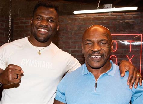 Une première vidéo de Francis Ngannou à l entraînement avec Mike Tyson