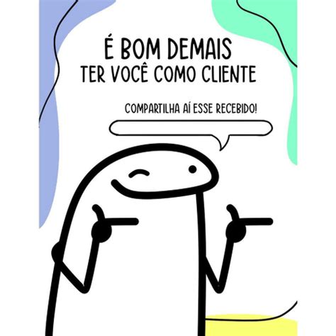 100 Tag De Agradecimento Ao Cliente Flork Meme Frases Mod 1 em Promoção