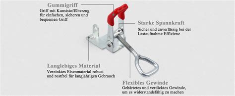 Kniehebelspanner Tanice St Ck Edelstahl Spannverschluss Kg