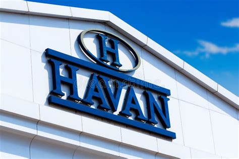 September 11 2020 Brazil The Havan Logo On The Facade Of A Store In